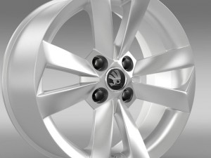 skoda sitigo  rim 3D Modell