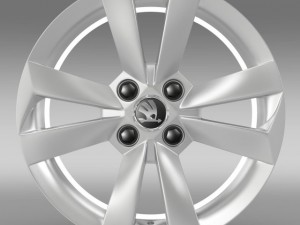 skoda sitigo  rim 3D Modell