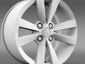 skoda sitigo  rim 3D Model