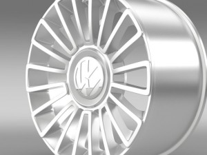 volkswagen up  rim 3D Model