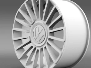 volkswagen up  rim 3D Model