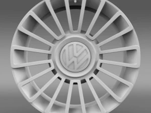 volkswagen up  rim 3D Model