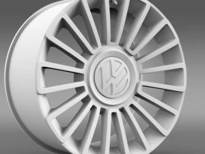 volkswagen up  rim 3D Model