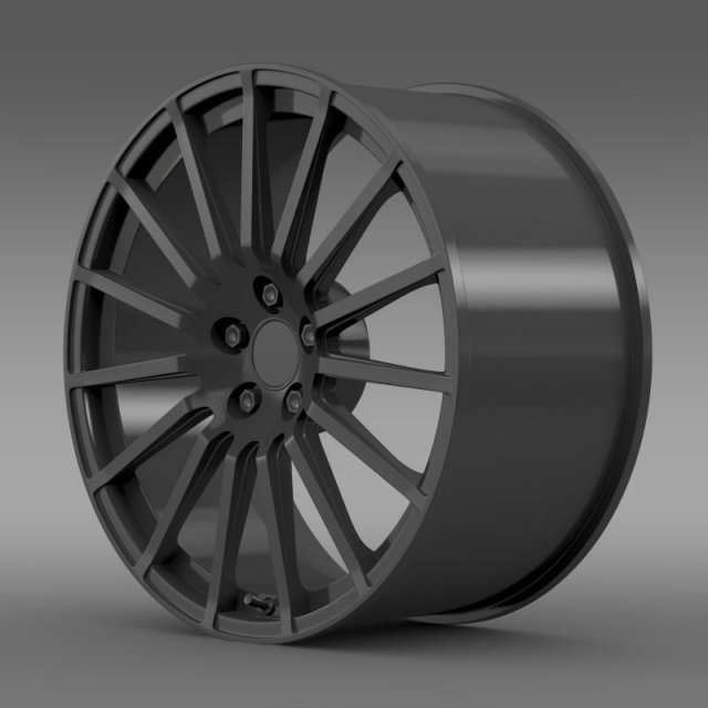 subaru brz sti rim 3D 모델 .c4d .max .obj .3ds .fbx .stl .blend 