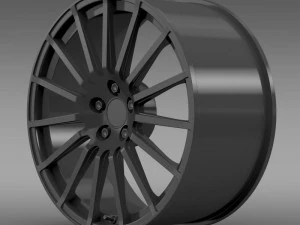 subaru brz sti rim 3D Model