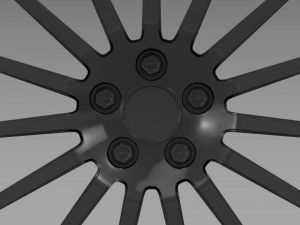 subaru brz sti rim 3D 모델
