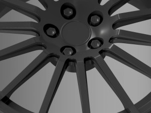 subaru brz sti rim 3D 모델