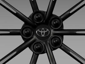 toyota 86 g rim 3D Model