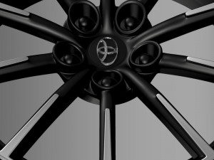 toyota 86 g rim 3D Model