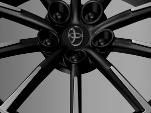 toyota 86 g rim 3D Model