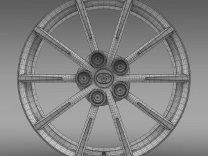 toyota 86 g rim 3D Model