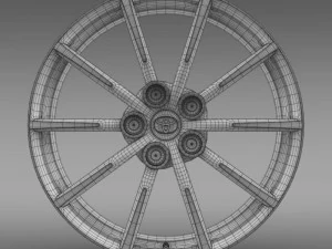 toyota 86 g rim 3D Model
