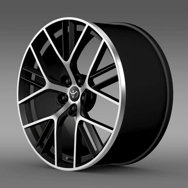 toyota gt 86 concept rim 3D Model .c4d .max .obj .3ds .fbx .stl .blend 