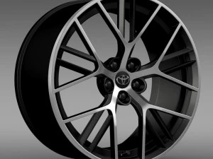 toyota gt 86 concept rim 3D Model
