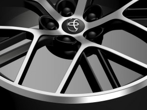 toyota gt 86 concept rim 3D Model