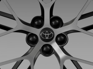 toyota gt 86 concept rim 3D Model