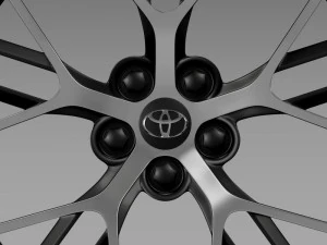 toyota gt 86 concept rim 3D Model