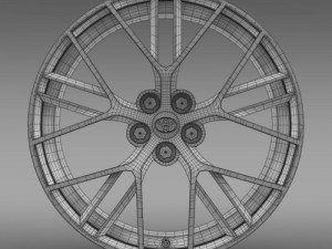 toyota gt 86 concept rim 3D Model