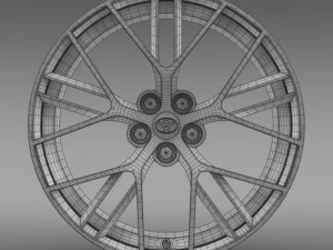 toyota gt 86 concept rim 3D Model
