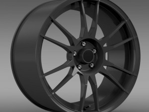 toyota gt 86 cup edition rim 3D-Modell