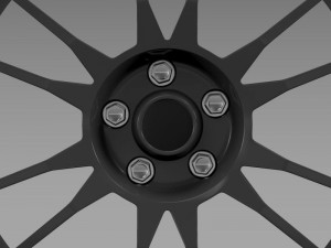 toyota gt 86 cup edition rim 3D-Modell