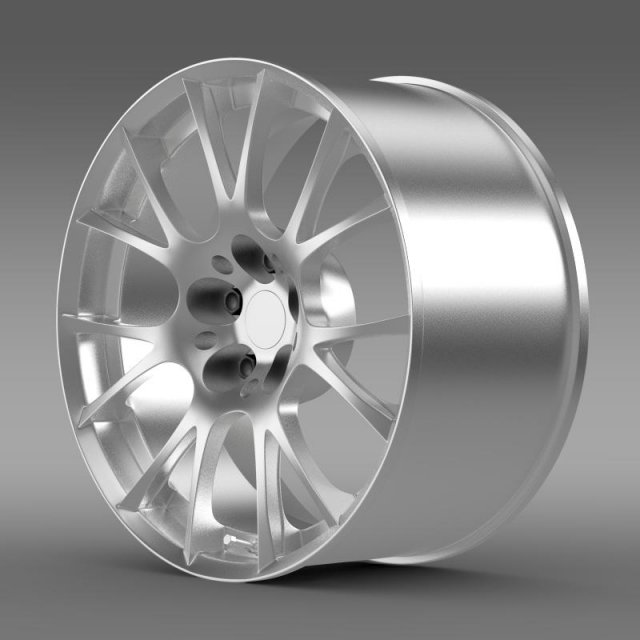 toyota gt 86 grmn rim 3D Model .c4d .max .obj .3ds .fbx .stl .blend 