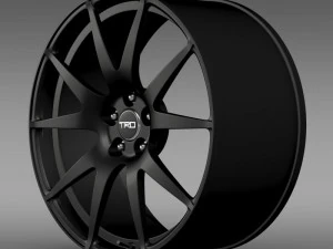 Toyota GT 86 TRD Felge 3D Modell