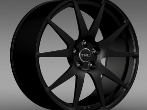 toyota gt 86 trd rim Modèle 3D