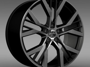 volkswagen golf gti rim Modelo 3D