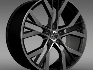 volkswagen golf gti rim 3D Model