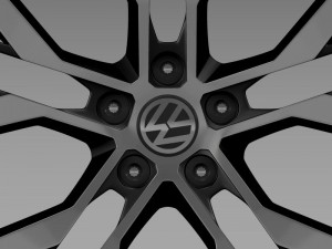 volkswagen golf gti rim Modelo 3D