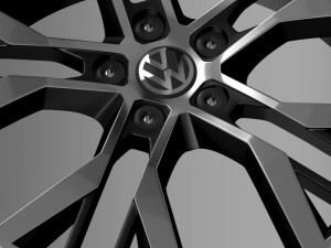 volkswagen golf gti rim Modelo 3D