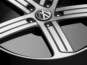 volkswagen golf r rim 3D-Modell