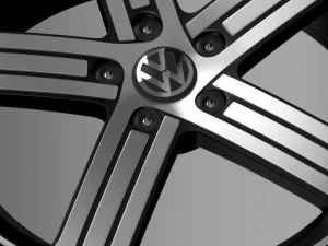 volkswagen golf r rim 3D Model