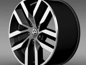volkswagen golf&uuml;n jantı 3D Model