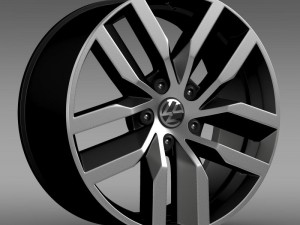 volkswagen golf s rim Modelo 3D