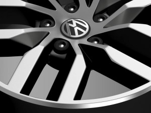 volkswagen golf s rim Modelo 3D