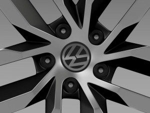 volkswagen golf s rim Modelo 3D