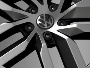volkswagen golf s rim Modelo 3D