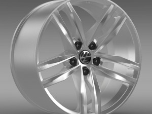 volkswagen golf tdi rim Modelo 3D