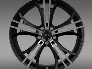 audi r8 exclusive rim 3D Model