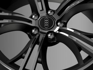 audi r8 exclusive rim 3D Model