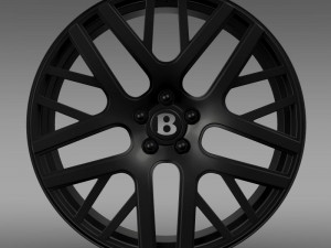 bentley continental gt speed rim 3D Model
