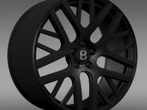 bentley continental gt speed rim 3D Model