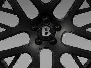 bentley continental gt speed rim 3D Model