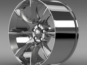 dodge challenger srt rim 3D Model