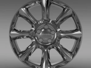 dodge challenger srt rim 3D Model