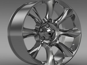 dodge challenger srt rim Modèle 3D