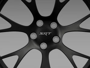 dodge challenger supercharged rim 3D Model