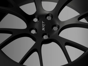 dodge challenger supercharged rim 3D Модель